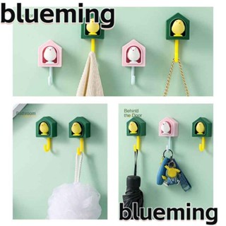 Blueming2 ตะขอแขวนประตู รูปนกน่ารัก ไร้รอยต่อ ขนาดเล็ก สร้างสรรค์ สําหรับตกแต่งผนังห้องนอน