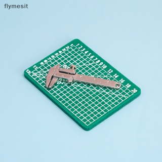 Flymesit โมเดลคาลิปเปอร์จิ๋ว 1:12 อุปกรณ์เสริม สําหรับตกแต่งบ้านตุ๊กตา