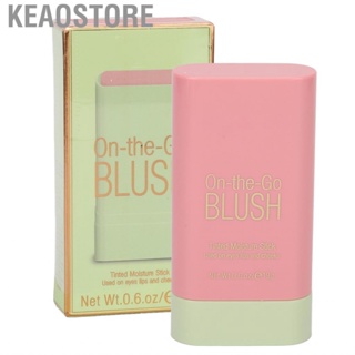 Keaostore Stick Three Dimensional High Color Rendering Blusher Smoothly Rotatable