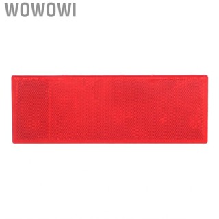 Wowowi Warning Reflector Reflective  Durable for Trailer Truck Night Driving