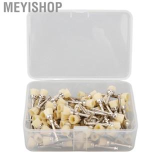 Meyishop Polishing Brush Set 100pcs Oral With Storage Box For Hospital