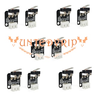 สวิตช์ลิมิตหยุดเครื่องพิมพ์ 3D 3 Pin พร้อม CNC RAMPS 1.4 RepRap สําหรับเครื่องพิมพ์ 3D CR-10 10S S4 S5 10 ชิ้น