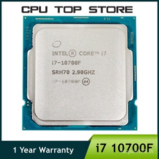 โปรเซสเซอร์ CPU Intel Core i7 10700F 2.9GHz Eight-Core 16-Thread L2=2M L3=16M 65W LGA 1200 ไม่มีพัดลม