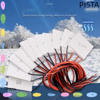 Pista แผ่นทําความเย็นเทอร์โมอิเล็กทริก 3 แบบ TEC1-04904 TEC1-04905 TEC1-04906 20x20 มม.