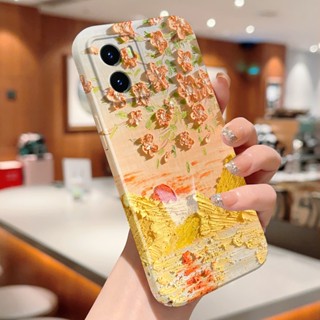 เคสโทรศัพท์มือถือแบบแข็ง กันกระแทก กันรอยกล้อง ลายดอกไม้ ทิวทัศน์โรแมนติก สวยงาม สําหรับ Vivo S1 V20 Pro Y11s Y12 Y17 Y12s Y12a Y19 Y20 Y20i Y20g Y20a