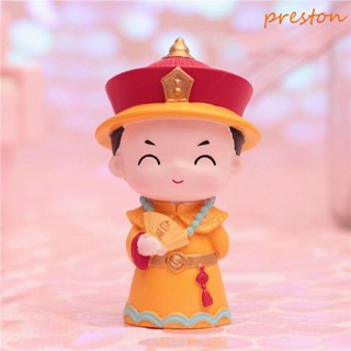 Preston โมเดลฟิกเกอร์เรซิ่น รูปจักรพรรดิ Peking Opera แบบดั้งเดิม สําหรับตกแต่งงานเทศกาลวันเกิดเด็ก