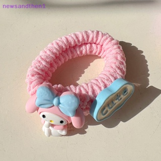 Newsandthen1 ฟิกเกอร์การ์ตูน Sanrio Hello Kitty Melody Cinnamoroll Pompom Purin Kawaii น่ารัก เข้ากับทุกชุด เครื่องประดับผม สําหรับเด็กผู้หญิง