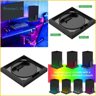 Rox ฐานไฟ LED RGB สําหรับตกแต่งคอนโซล XboxSeries X S