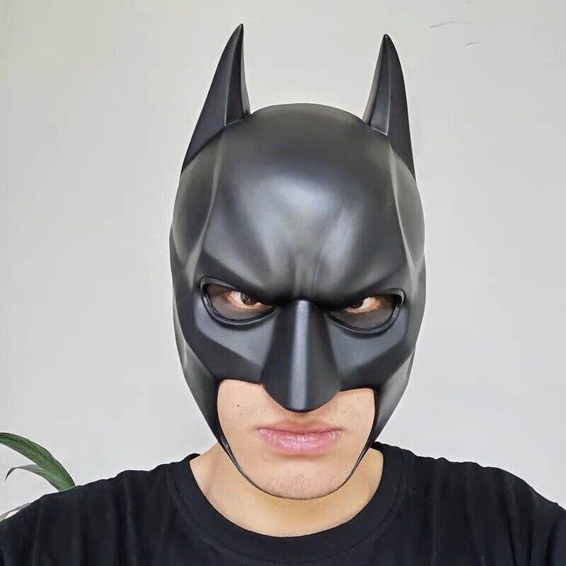 The Batman Helmet Full Mask Bruce Wayne Cosplay Headgear Costume Halloween