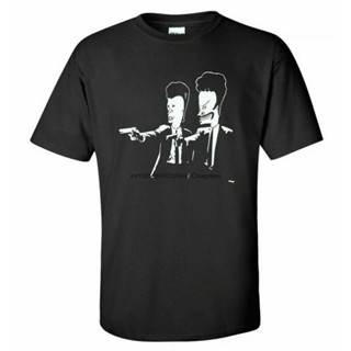 ผ้าฝ้าย 100% ขายดี เสื้อยืด พิมพ์ลาย Beavis And head Pulp Fiction S-2 CLlbok61GChfbh72 สไตล์คลาสสิก