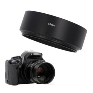 ฮู้ดเลนส์  Metal Lens Hood Cover for 82mm Filter/Lens