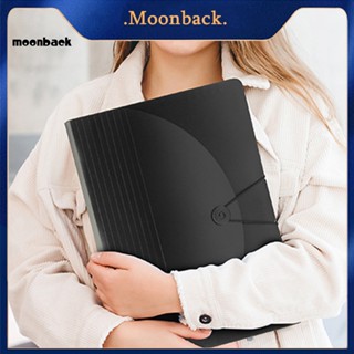 &lt;moonback&gt; แฟ้มโฟลเดอร์ แบบพกพา สําหรับนักเรียน ซองจดหมาย