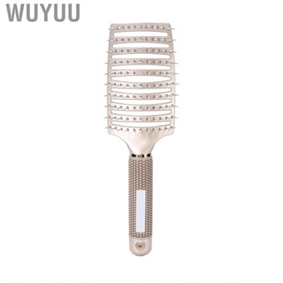 Wuyuu Detangling Brush  Wet Dry Comb Hair Care Small Light Hollow Structure for Barbershop Home