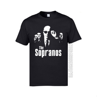 เสื้อยืด พิมพ์ลายตัวละคร The Sopranos Horror Crime Gang Cool Mens Love Hug Me 2019 แฟชั่นสําหรับผู้ชาย &amp;amp; เสื้อยืด