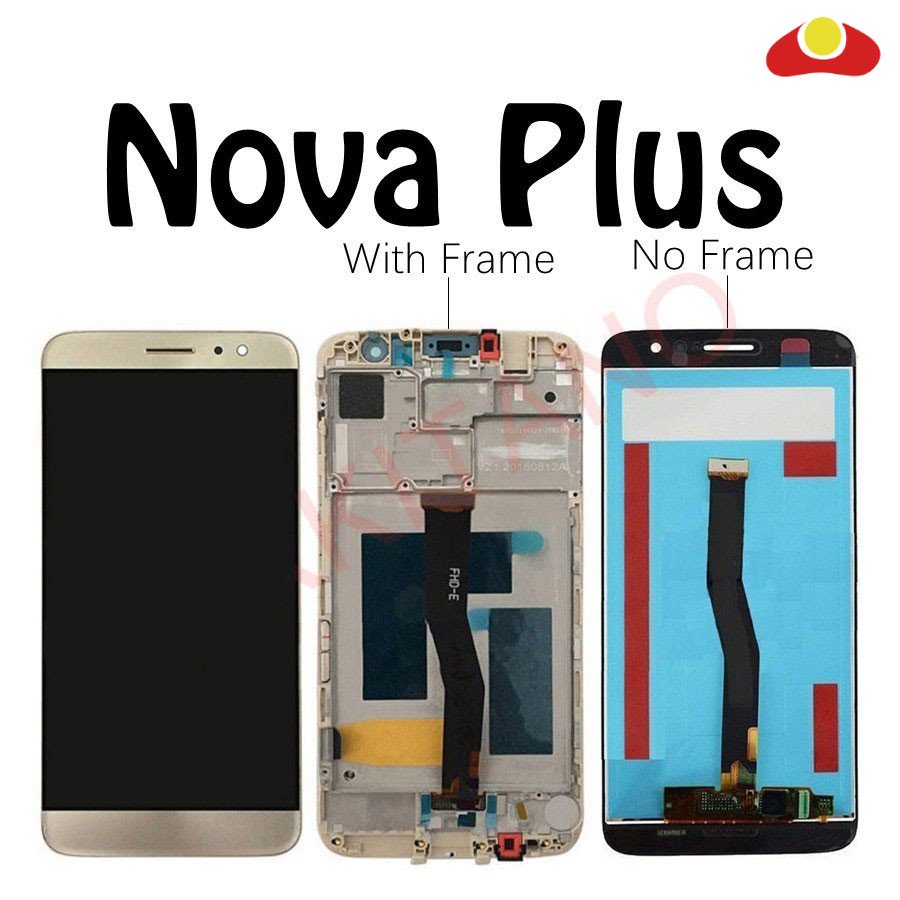 หน้าจอสัมผัส LCD พร้อมกรอบ สําหรับ Huawei Nova Plus MLA L01 L11 L02 L03 L12