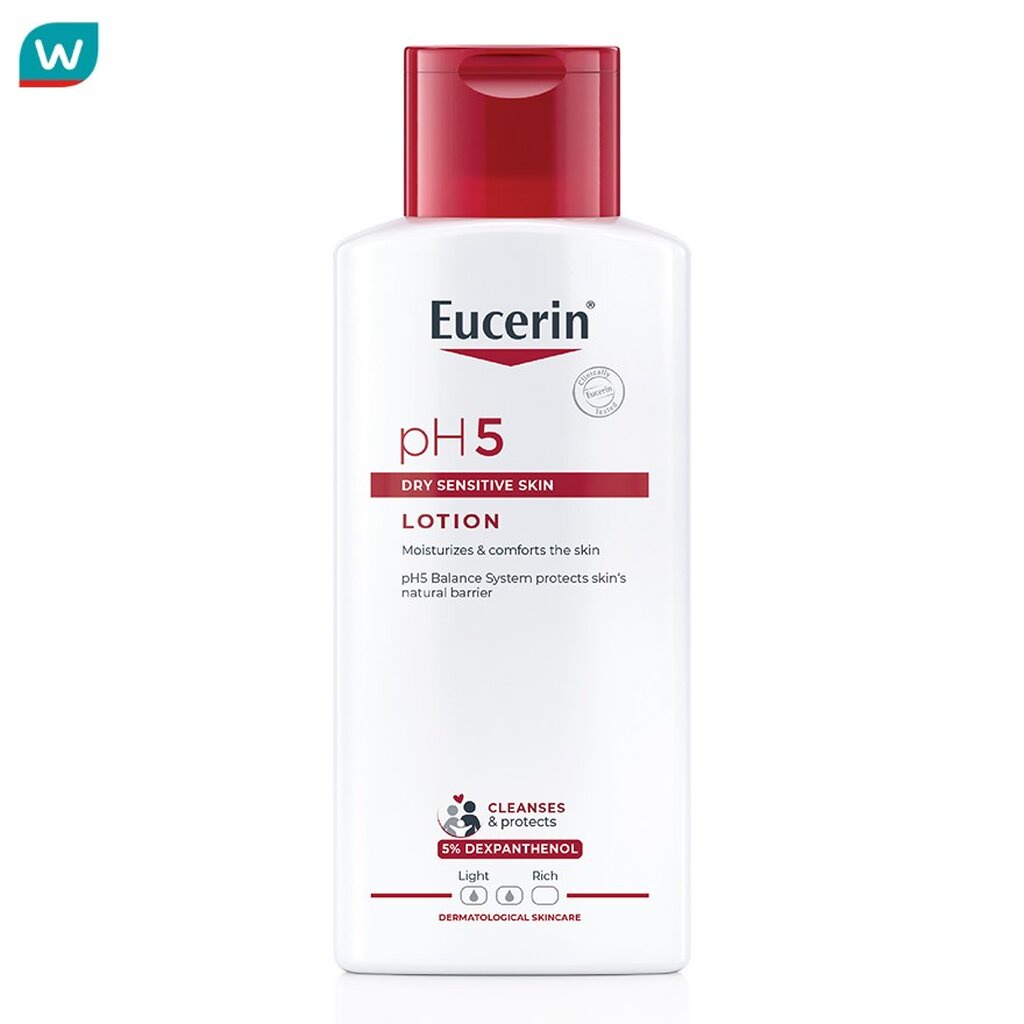 Eucerin ยูเซอริน พีเอช 5 ดราย เซ็นซิทีฟ สกิน โลชั่น 250 มล. ผลิตภัณฑ์บำรุงผิวกาย