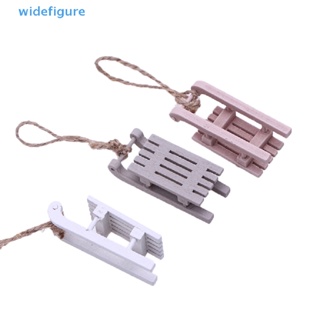 Widefigure 1:12 บ้านตุ๊กตาจิ๋วเครื่องประดับตกแต่งฉากคริสต์มาสที่อยู่อาศัยจี้ดี