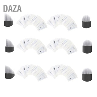 DAZA 50 ชิ้น คิ้วไมโครเบลด เข็ม ใบมีด สักคิ้ว แต่งหน้าถาวร 0.18mm