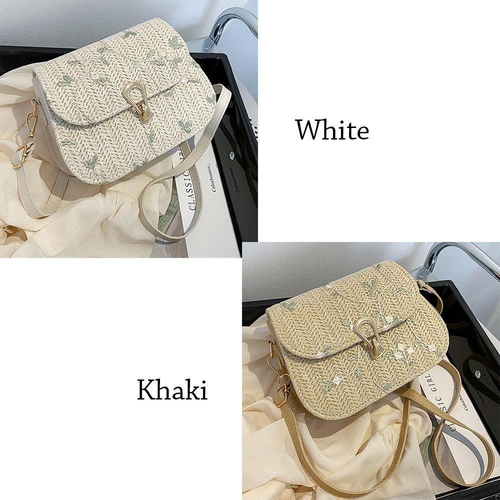 Tonfashion กระเป๋าสะพายข้าง ฟาง แฟชั่น น่ารัก ฤดูร้อน