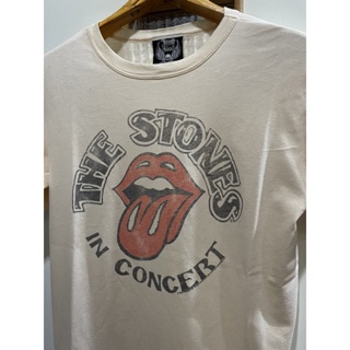 เสื้อยืดผ้าฝ้ายพิมพ์ลายแฟชั่นเสื้อวงมือสอง VINTAGE 2005 THE STONES (MADE IN USA) Size S มือ2