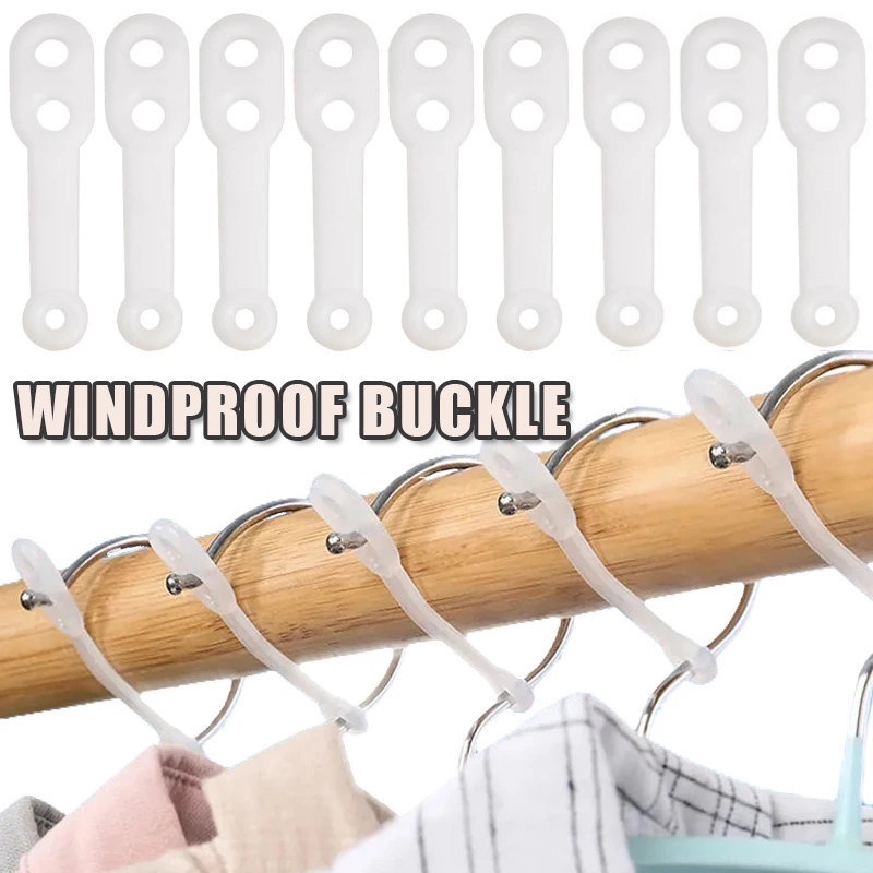 คลิปตะขอแขวนเสื้อผ้า กันลื่น กันลม กันตก อุปกรณ์เสริม สําหรับบ้าน