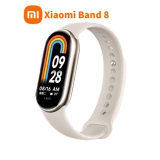 Xiaomi Mi Band 8 สร้อยข้อมืออัจฉริยะ ออกซิเจนในเลือด หน้าจอ AMOLED สร้อยข้อมือฟิตเนส Miband8 ฟิตเนส ติดตามการเต้นของหัวใจ