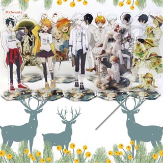 MXBEAUTY Anime Acrylic Stand Figure Fans Gift Figure Model Toys The Promised Neverland Decoration Toys Collection Model Action Figure Fashion Emma Acrylic Figure Model Plate