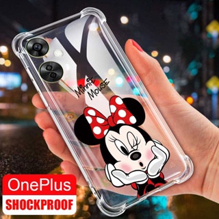 เคสโทรศัพท์มือถือซิลิโคน TPU ใส กันหล่น ลายการ์ตูนมินนี่ สําหรับ infinix hot 30 Play 20 Play 5G hot 30 30i 20s 20i