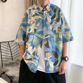 เสื้อฮาวายชาย เสื้อฮาวาย เสื้อเชิ้ต hawaii หลายสไตล์ 100 แบบ รุ่น 3317