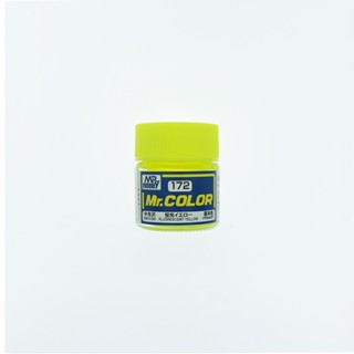 MR.COLOR SOLVENT-BASED ACRYLIC 172 FLUORESCENT YELLOW (SEMI-GROSS (PRIMARY), 10ml)