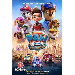 DVD PAW Patrol The Movie (2021) ขบวนการเจ้าตูบสี่ขา (เสียง ไทย/อังกฤษ ซับ ไทย/อังกฤษ) หนัง ดีวีดี