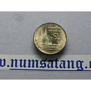 เหรียญหมุนเวียน 1 บาทหลังวัดพระศรืๆ 2534 unc (ตัวติดลำดับ9)