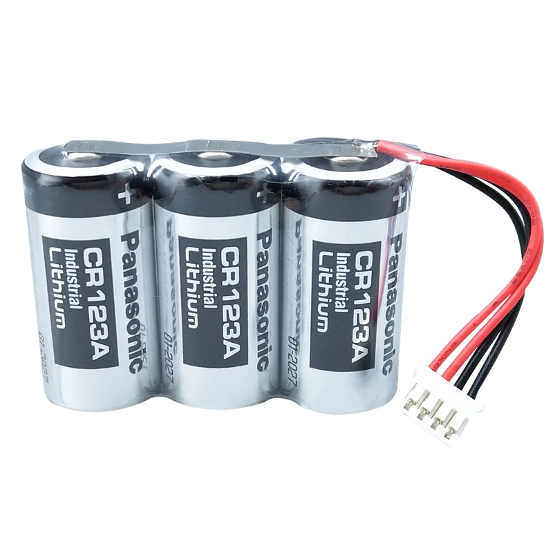 YY CR123A 3.0V แบตเตอรี่อุปกรณ์เครื่องกล 1400mAh