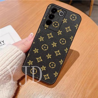 เคสโทรศัพท์มือถือ TPU ขอบนิ่ม กันกระแทก ลายคลาสสิก สําหรับ Vivo V27 Pro V27e