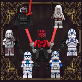 Kylo Ren Rey Darth Maul Obi Wan บล็อคตัวต่อของเล่น ของขวัญวันเกิด สําหรับเด็ก DIY