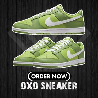 ใหม่ Dunk Low Kermit Green (ของแท้ 100%) Dj6188-300 รองเท้าผ้าใบ สีเขียว สีขาว สําหรับผู้ชาย ผู้หญิง OAII