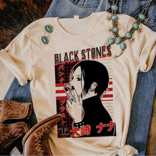 เสื้อยืด พิมพ์ลายการ์ตูน Nana Osaki สไตล์ญี่ปุ่น สตรีท สําหรับผู้หญิง y2k