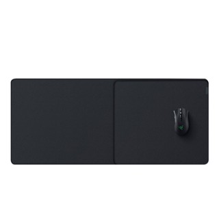 Razer Strider Large Black Hybrid mouse mat with a soft base and smooth glide รับประกัน 1ปี