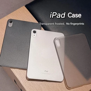 เคส PC แข็ง แบบใส บางพิเศษ กันลายนิ้วมือ เรียบง่าย สําหรับ iPad Mini 6 iPad 10th 9th 8th 10.2 Air 5 4 Pro11 2020 2021 2022