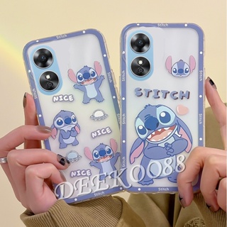 เคสโทรศัพท์มือถือแบบนิ่ม TPU ลายการ์ตูนหมีน่ารัก สําหรับ OPPO A78 4G A78