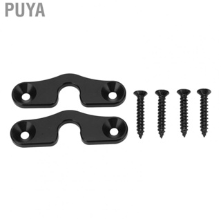 Puya Sun Visor   Kit Aluminum Alloy Black Anodized Replacement for  Wrangler JK JL JLU