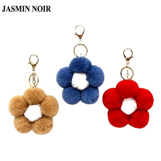 Jasmin NOIR พวงกุญแจ จี้ตุ๊กตาดอกไม้น่ารัก ขนาดเล็ก สร้างสรรค์ เครื่องประดับ สําหรับห้อยกระเป๋า โทรศัพท์มือถือ