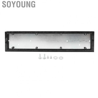 Soyoung License  Frame  Universal Bright Surface License Tag Frame  for Vehicle