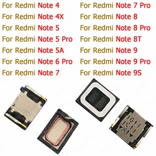 อะไหล่ลําโพงหูฟัง แบบเปลี่ยน สําหรับ Xiaomi Redmi Note 6 7 8 8T 9 Pro 9S 4 4X 5 5A