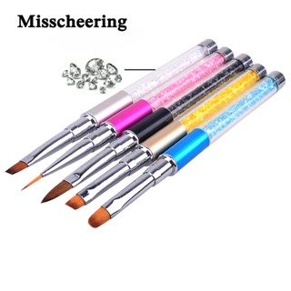 Misscheering ปากกาแกะสลักคริสตัล สําหรับตกแต่งเล็บ