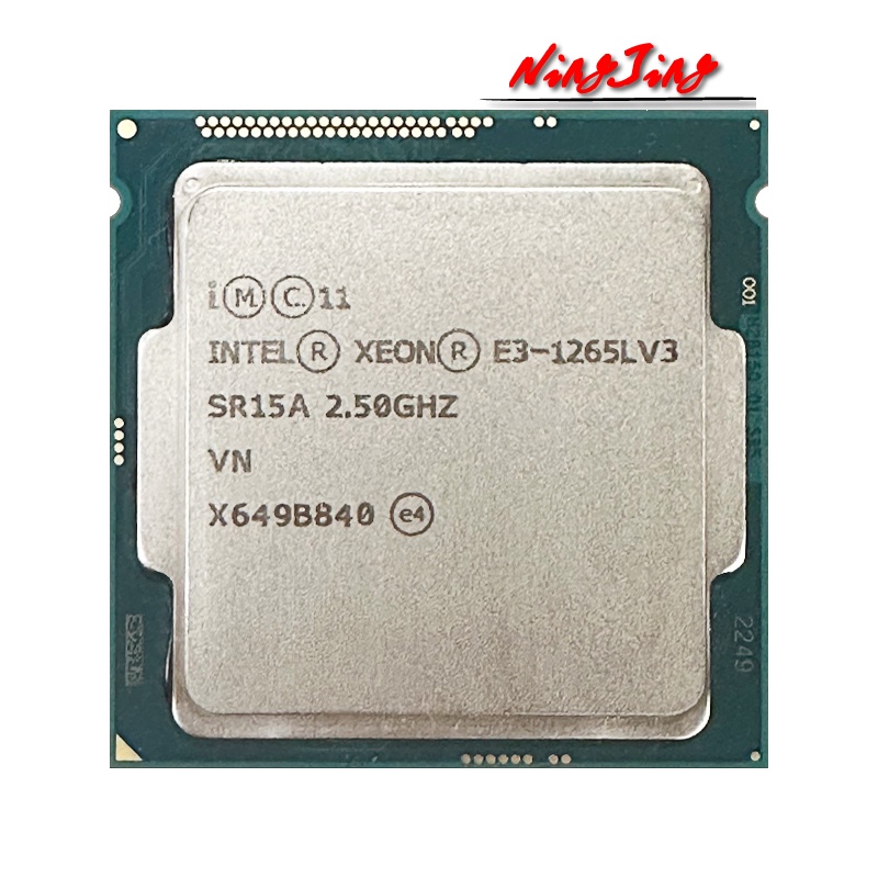 โปรเซสเซอร์ CPU Intel Xeon E3-1265L v3 E3 1265Lv3 E3 1265L v3 2.5 GHz 45W LGA 1150 E3K3