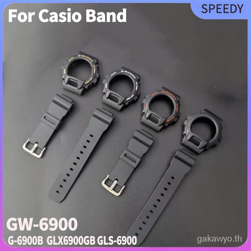 กรอบเรซิ่น และสายคล้อง สําหรับ Casio G Shock GW-6900 G-6900B GLX-6900GB