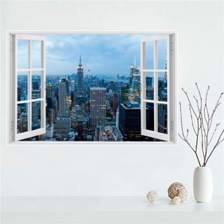 โปสเตอร์ผ้าใบ ลาย New York City Skyline สไตล์โมเดิร์น สําหรับตกแต่งบ้าน ห้องนอน ห้องนั่งเล่น