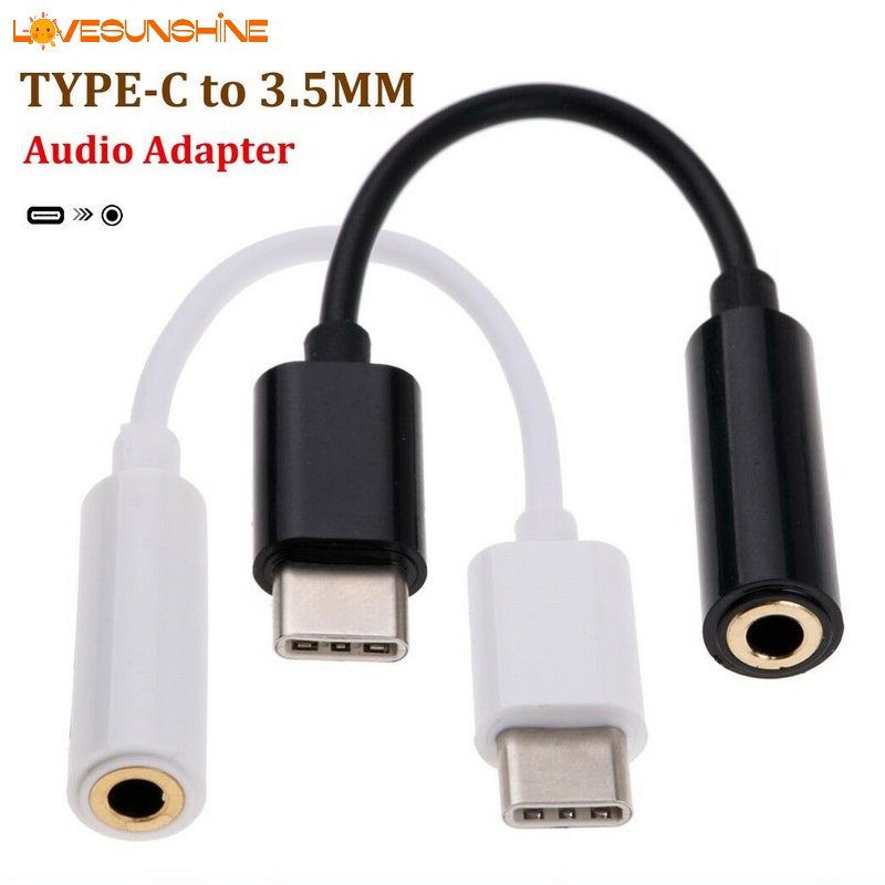 อะแดปเตอร์แปลงสายเคเบิ้ลหูฟัง Type-C เป็นแจ็ค 3.5 มม. สําหรับสมาร์ทโฟน