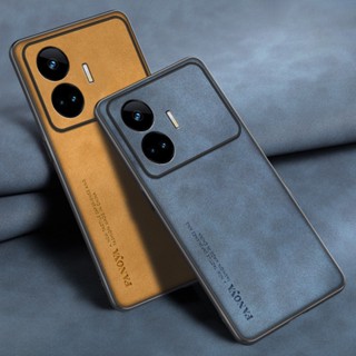 เคสหนัง PU ไฮบริด กันกระแทก สไตล์วินเทจ สําหรับ Realme GT Neo5 SE Neo3 Neo2